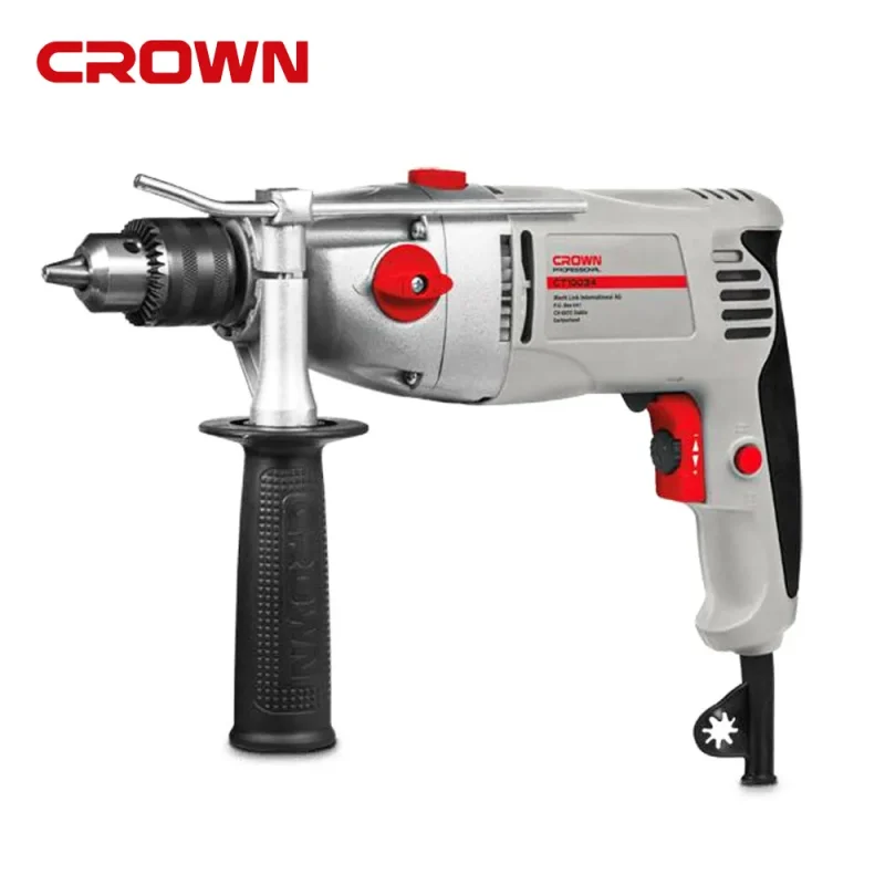 1 2 1050w impact drill crown ct10034 high power