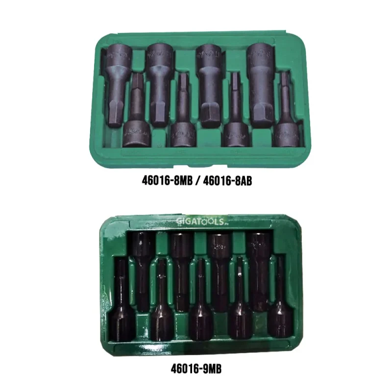 1 2 dr impact hex bit socket set hans tools premium quality