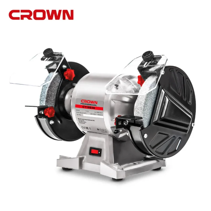 1 3hp 150mm bench grinder ct13546 crown