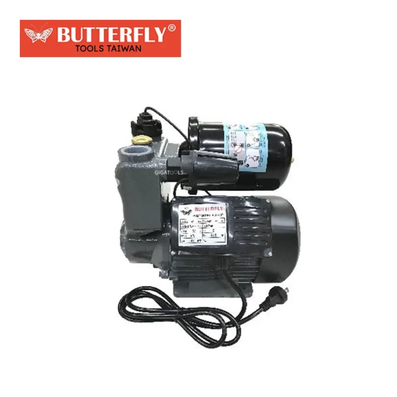 1 hp butterfly self priming jet pump with pressure tank taiwan