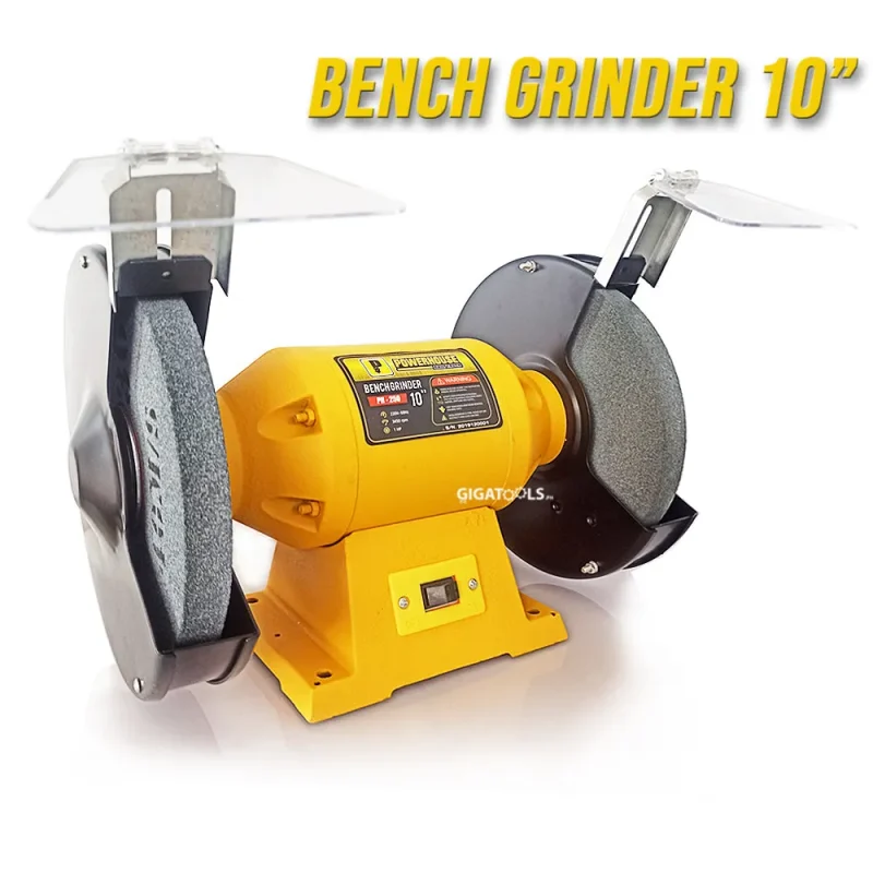 10 inch 1hp bench grinder heavy duty 750w powerhouse ph 250