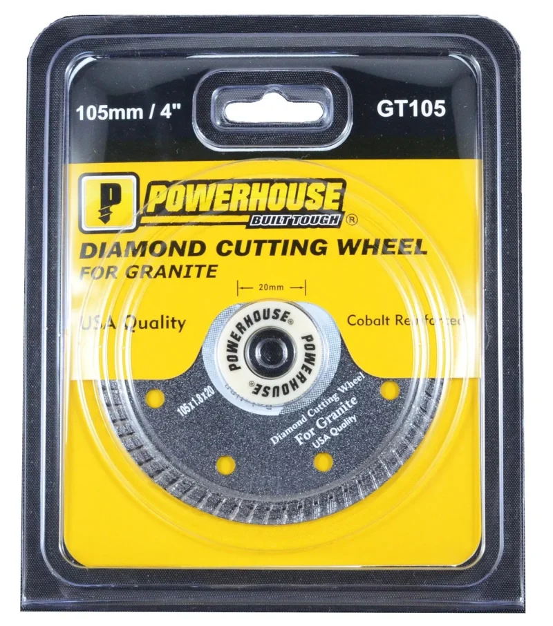 105mm diamond cutting wheel for granite powerhouse 4