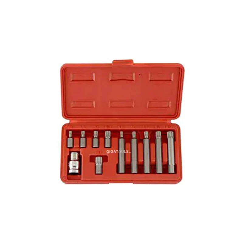 11 piece xzn spline bit set tbs 11021 high quality tool kit