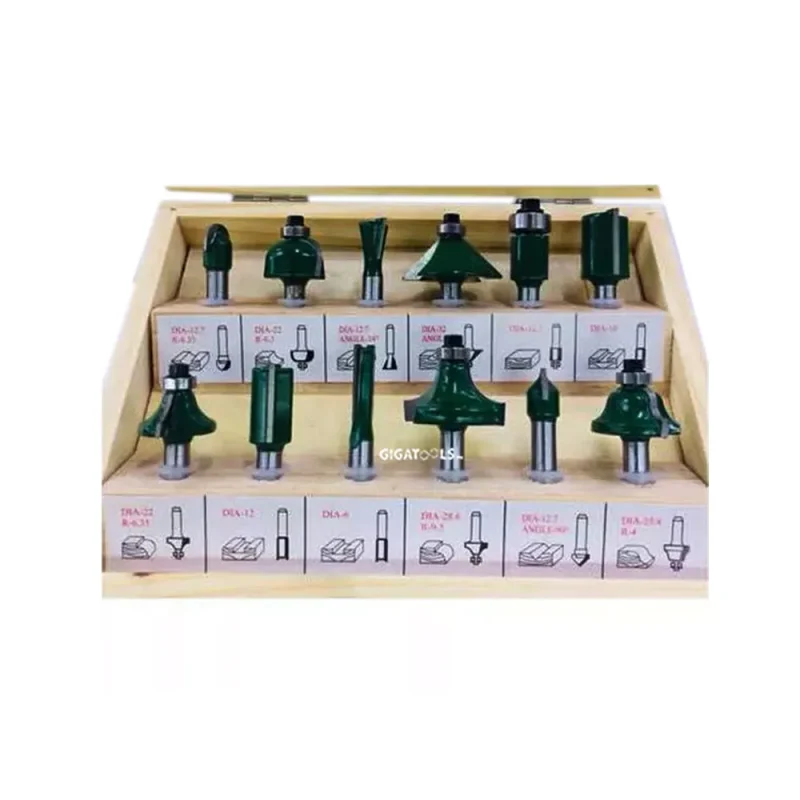 12 piece router bit set by s ks tools usa rb g12