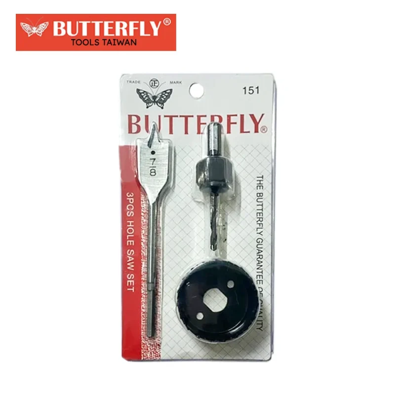 15mm butterfly hole saw kit high quality taiwan 151