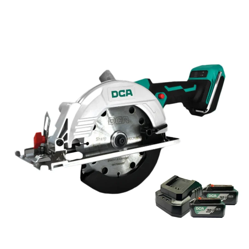 20v brushless cordless circular saw kit dca admy140s em