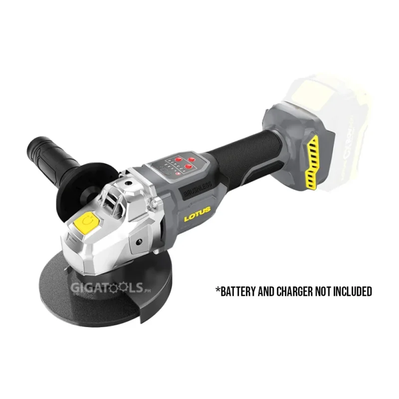 20v cordless angle grinder lotus cxsg20v 100bl bare tool