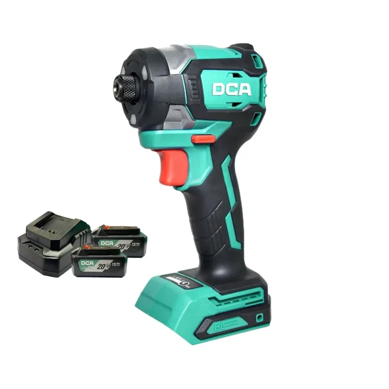 20v cordless brushless impact driver kit adpl208 em