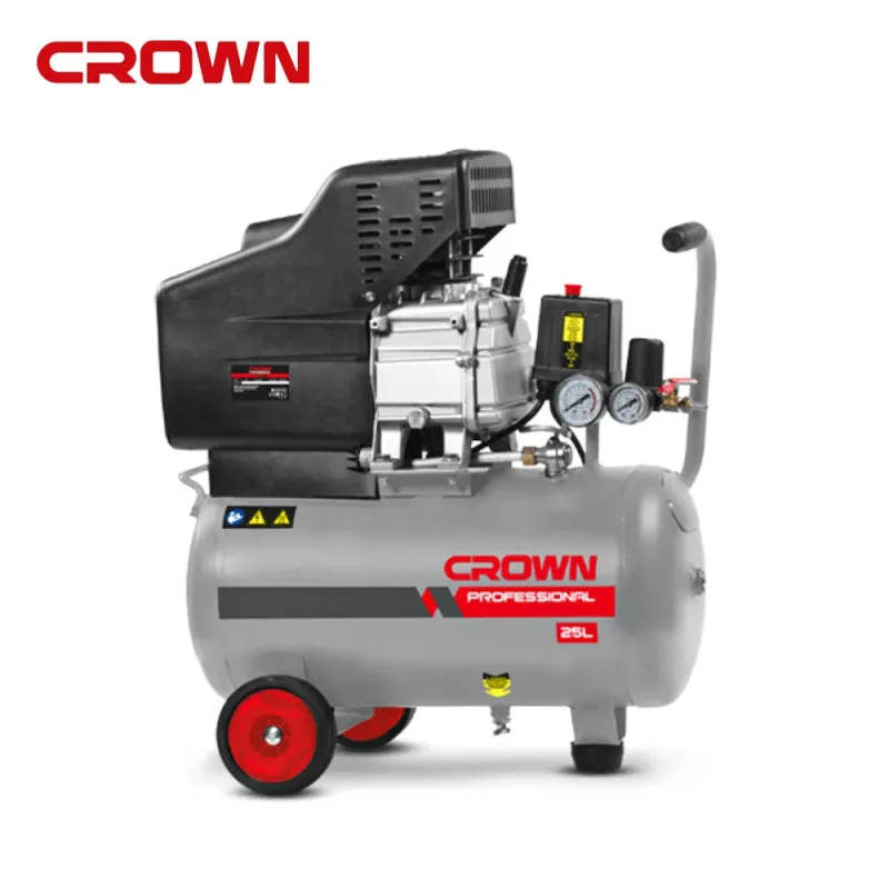 2hp crown ct36028 air compressor 25l 8bar premium direct drive