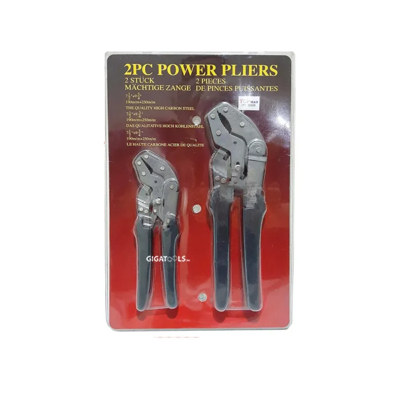 2pcs heavy duty orex power plier set tpt 30026