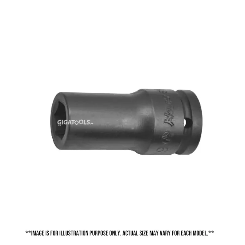 3 4 drive impact deep socket metric 6pt 86300m