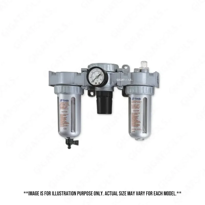 3 pack c type air regulator lubricator