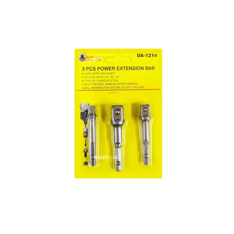 3pcs orex power extension bar set da 1214 best value