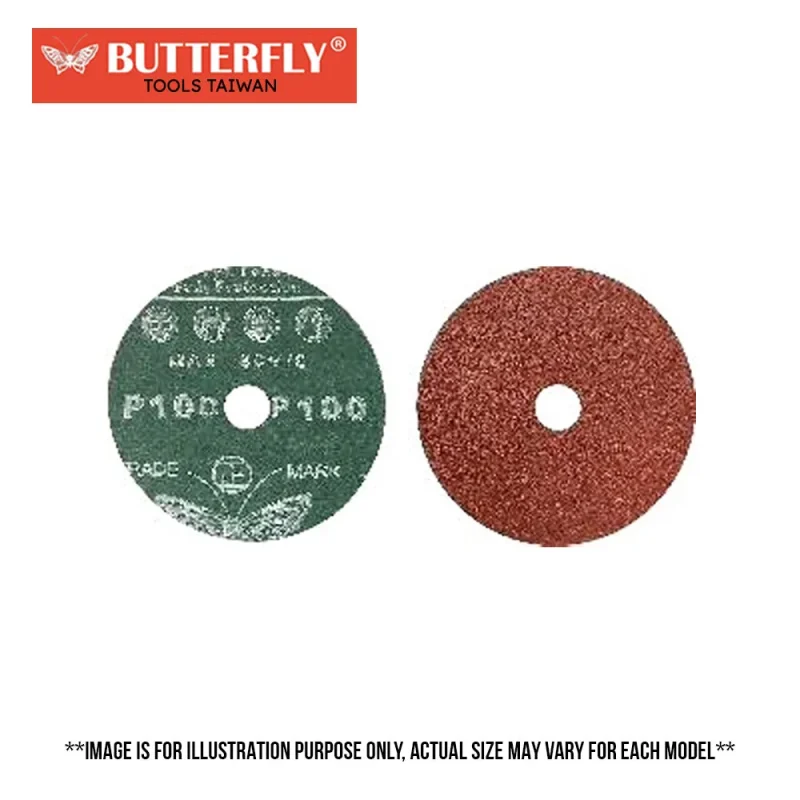 4 layer butterfly fiber sanding disc made in taiwan