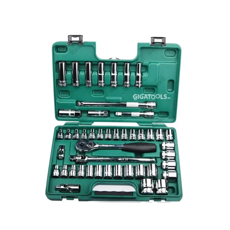 46 piece 1 2 dr sata nicholson socket set 09006 precision tool kit for mechanics