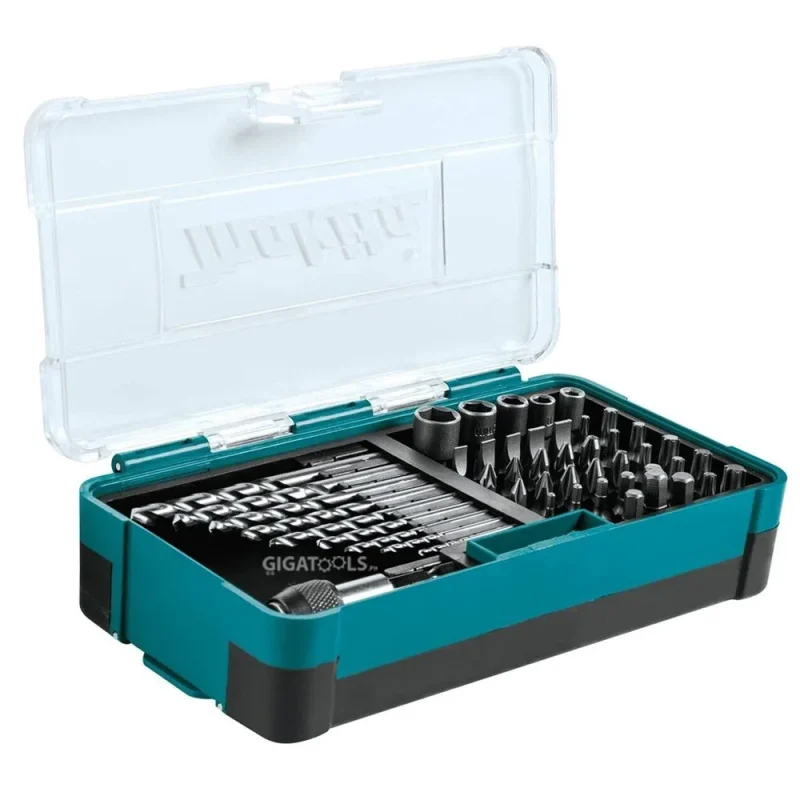 48 piece makita hss g drill socket bit set