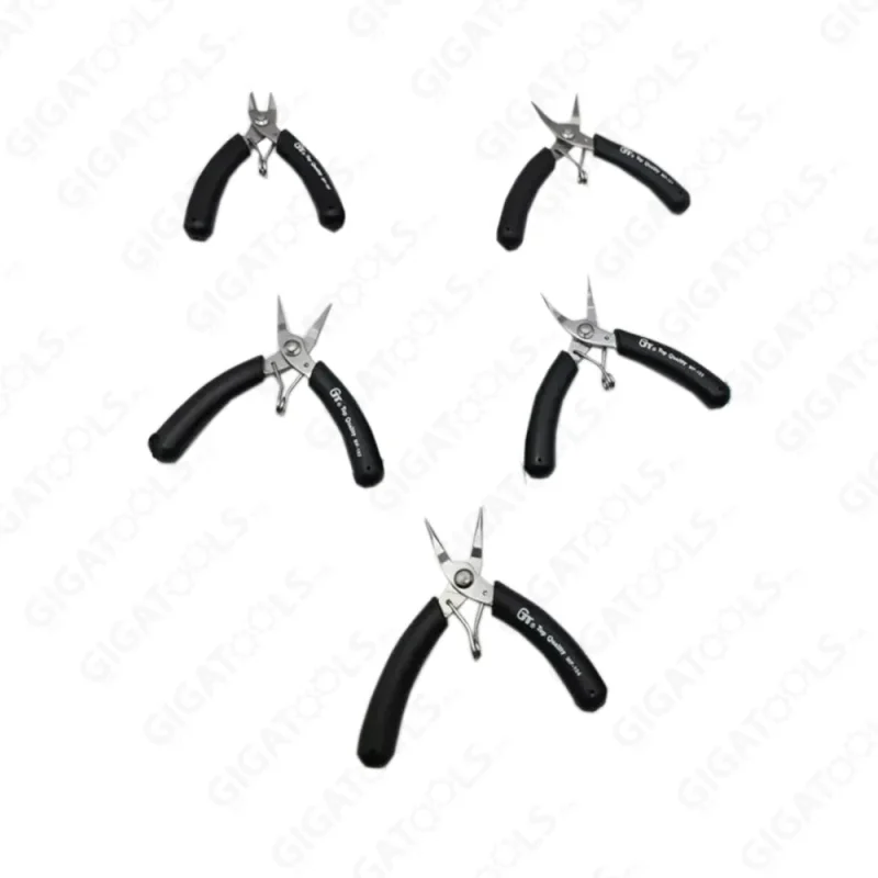 5 piece mini plier set gt mp 806 precision tools