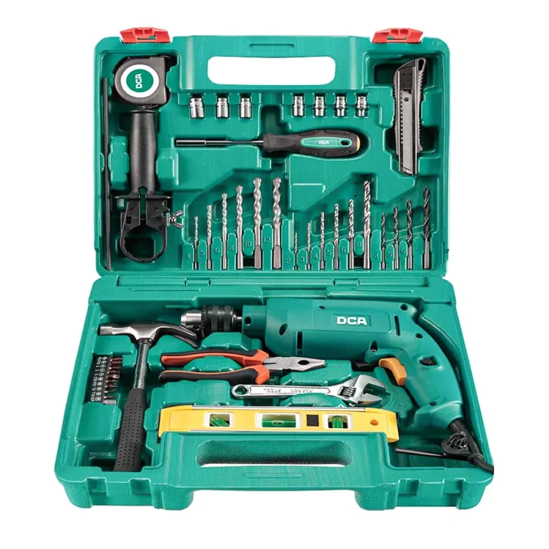 500w impact drill tool kit set aazj04 13 high power versatile perfect for diy professional use