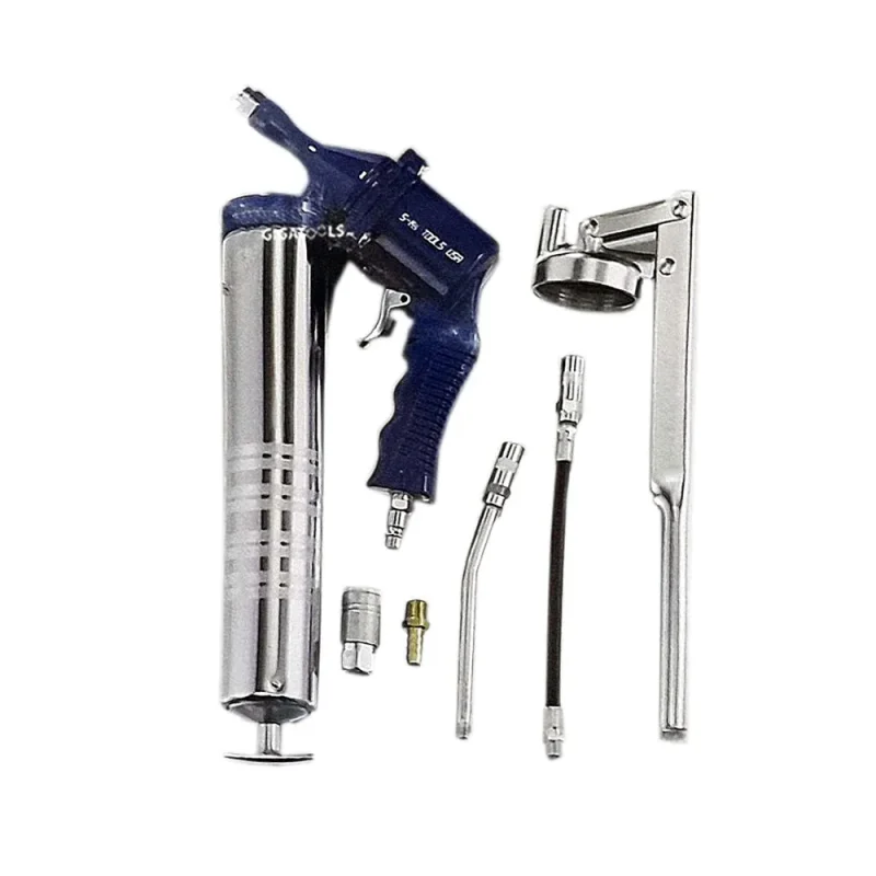 6 piece air manual grease gun set s ks tools usa a 506s