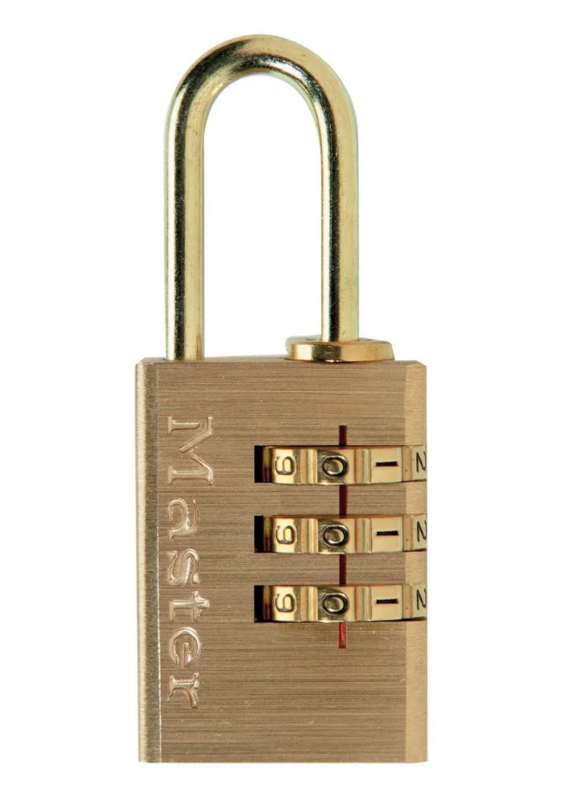 620d solid brass combo padlock set your own code