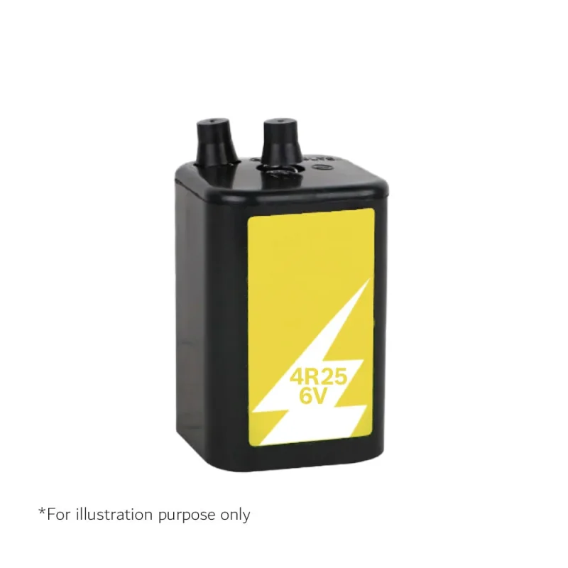 6v 4r25 battery for flasher light high performance replacement