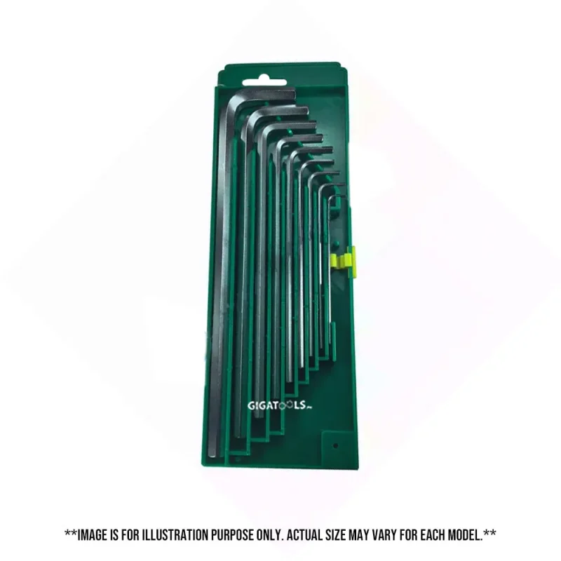 9 piece extra long allen wrench set by s ks tools usa