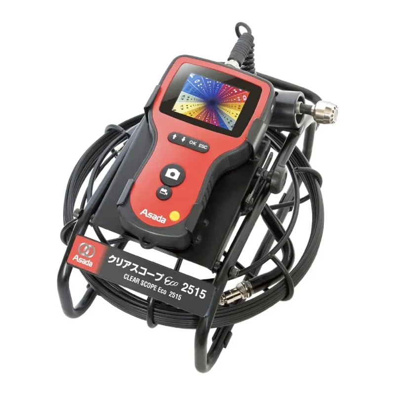 asada clear scope th2515 eco pipe inspection camera