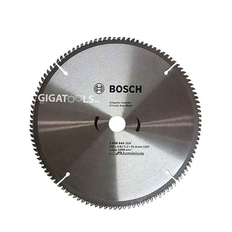 bosch 10 120t tct saw blade for aluminum wood 2608644314