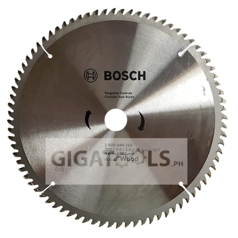 bosch 10x80t wood circular saw blade 2608644310