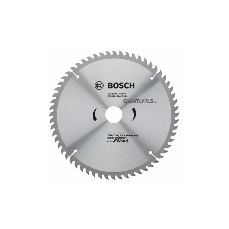 bosch 12 x 60t tct wood saw blade eco series 2608644313