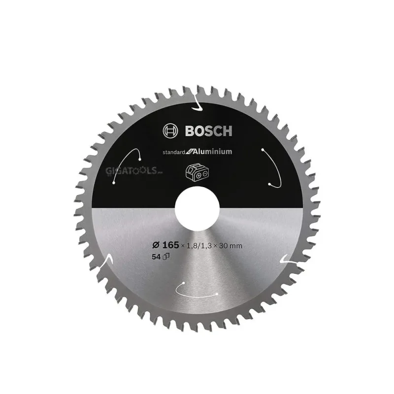 bosch 165mm 54t aluminum circular saw blade 2608837764