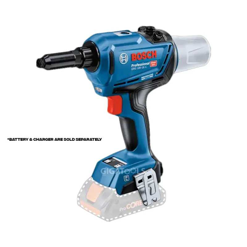 bosch 18v brushless cordless riveter gun bare tool