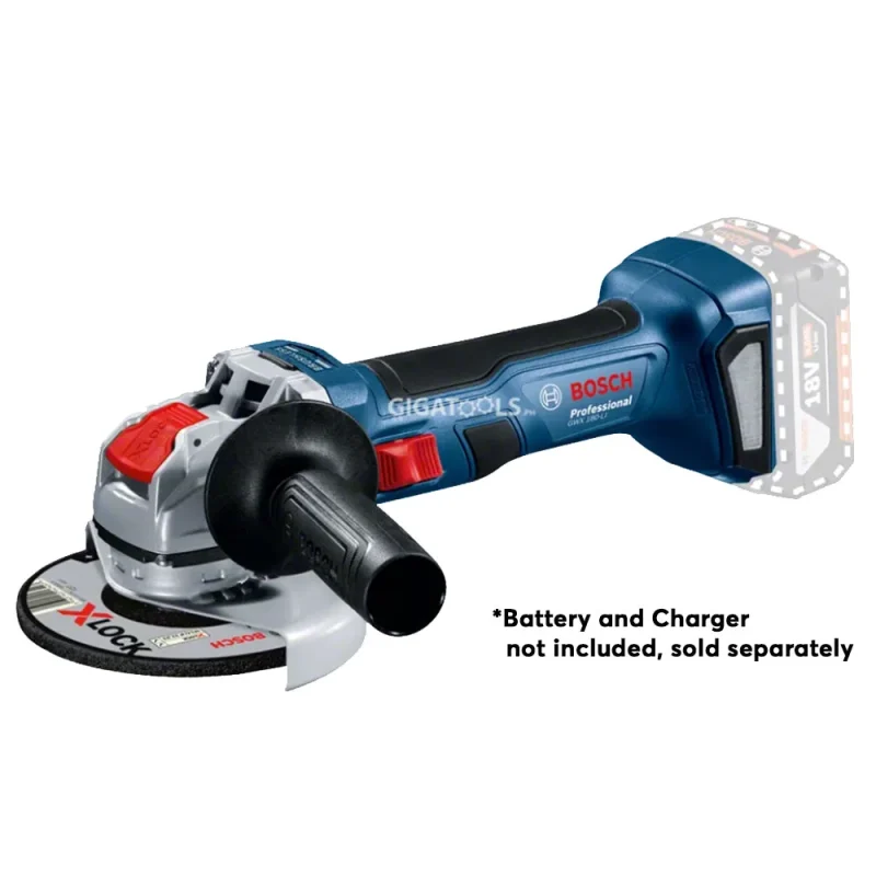 bosch 18v x lock cordless angle grinder bare tool