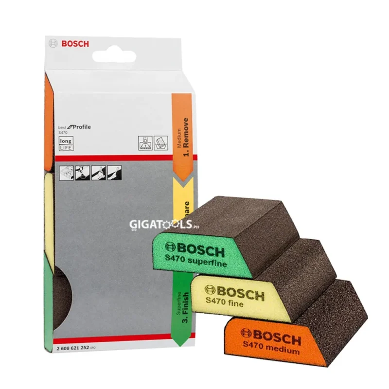 bosch 3 piece sanding pad set 2608621252