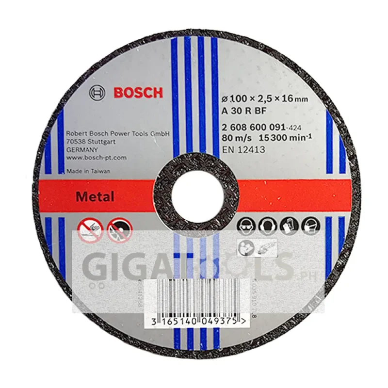 bosch 4 metal cutting discs 2608600091