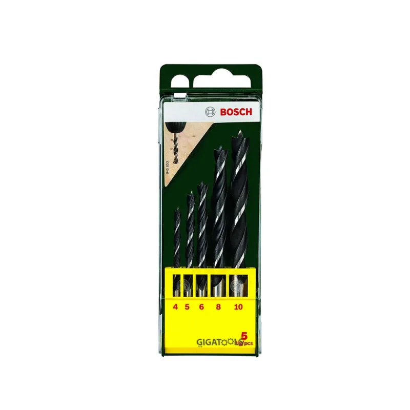 bosch 5 piece wood drill bit set 4 8mm 2607019440