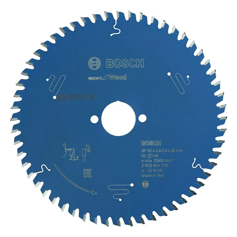 bosch 7 56t professional wood cutting saw blade