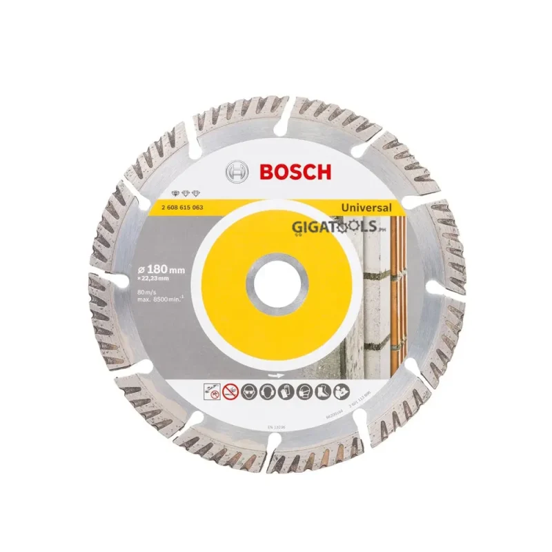 bosch 7 inch diamond cutting disc for concrete stone tiles 2608615063