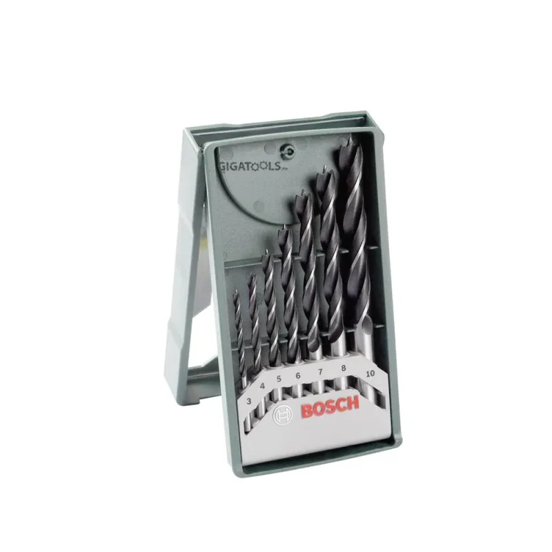 bosch 7 piece wood drill bit set 3 10mm