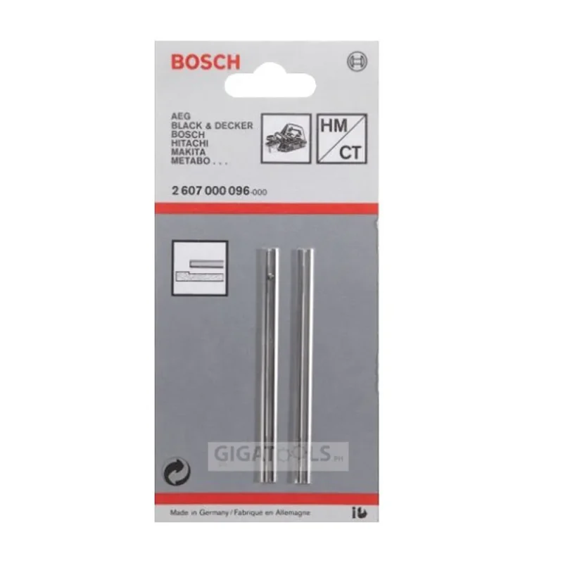 bosch 82mm planer blades pack of 2 2607000096