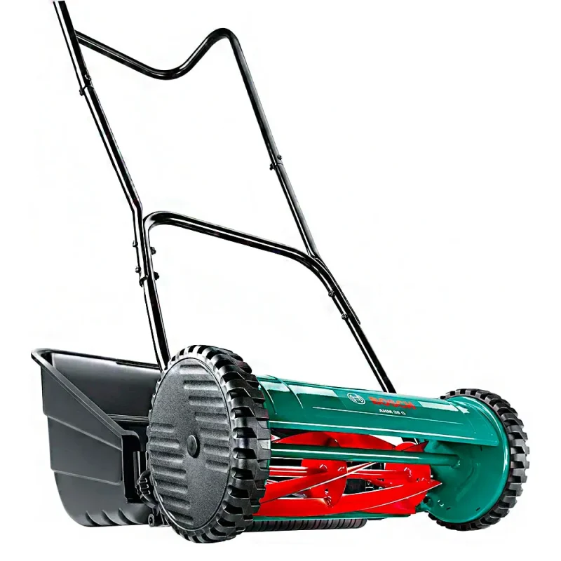 bosch ahm 38 g hand garden mower compact efficient