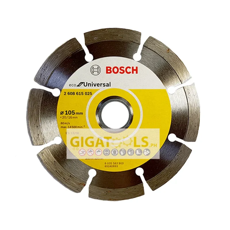 bosch diamond cutting disc for concrete stone tiles 2608615025