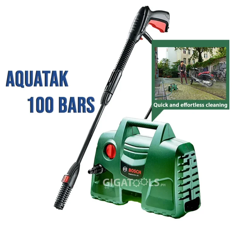 bosch easy aquatak 100 bars pressure washer car wash kit 2020