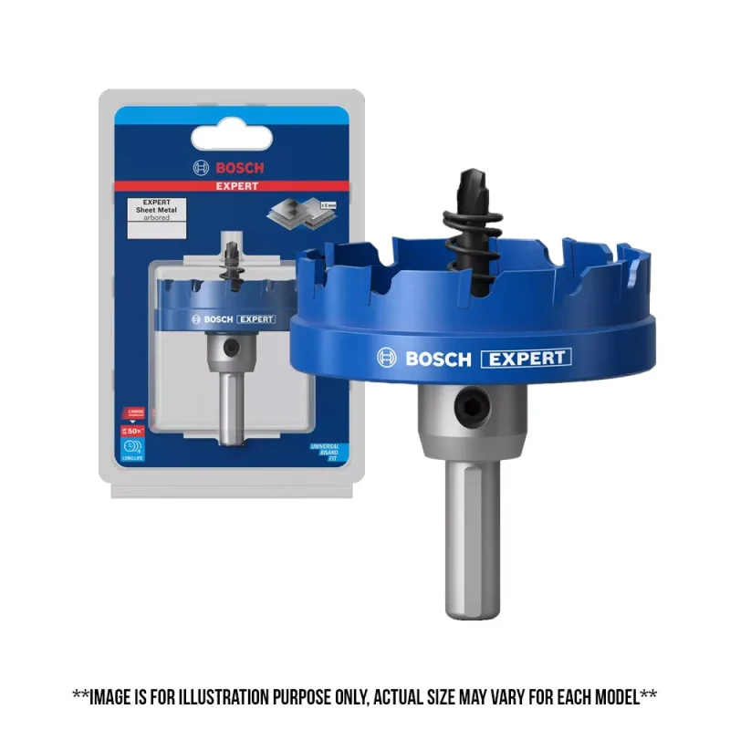 bosch expert tct holesaw for metal stainless steel precision cutting tool