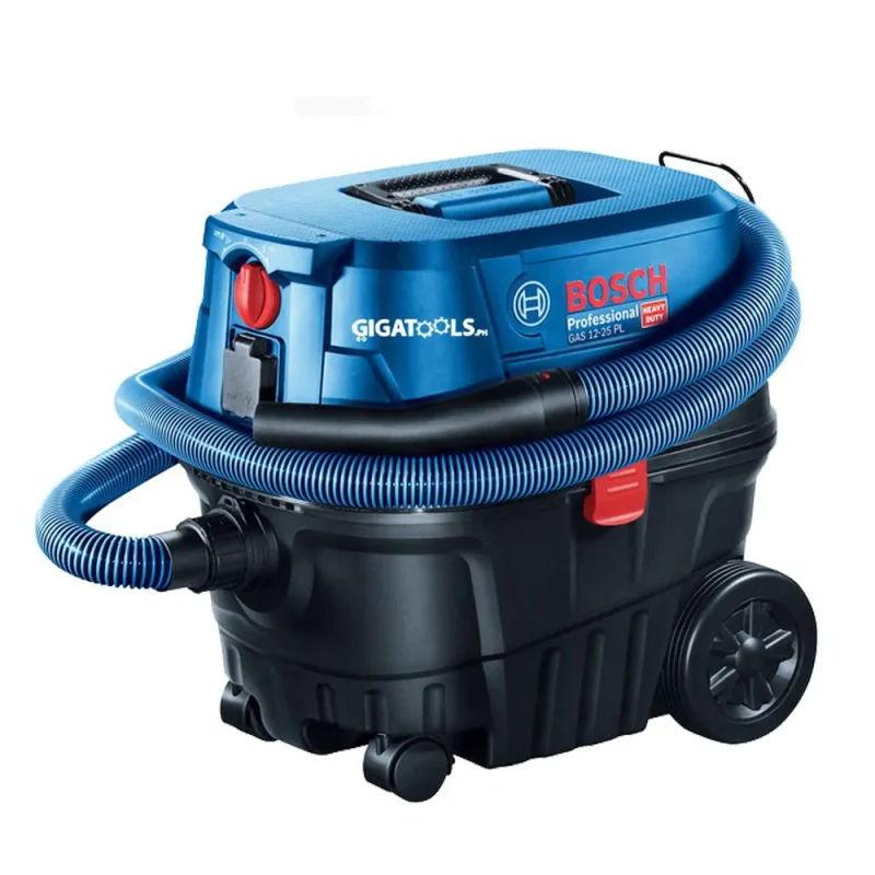 bosch gas 12 25 pl 25l wet dry vacuum cleaner 1 250w power socket system