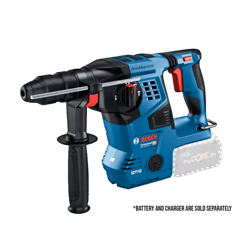 bosch gbh 18v 28 cf brushless sds plus rotary hammer bare tool