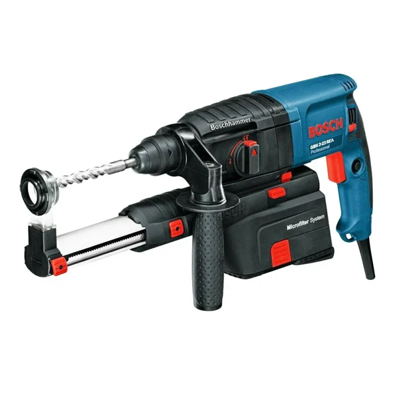 bosch gbh 2 23 rea 710w sds plus hammer drill with dust