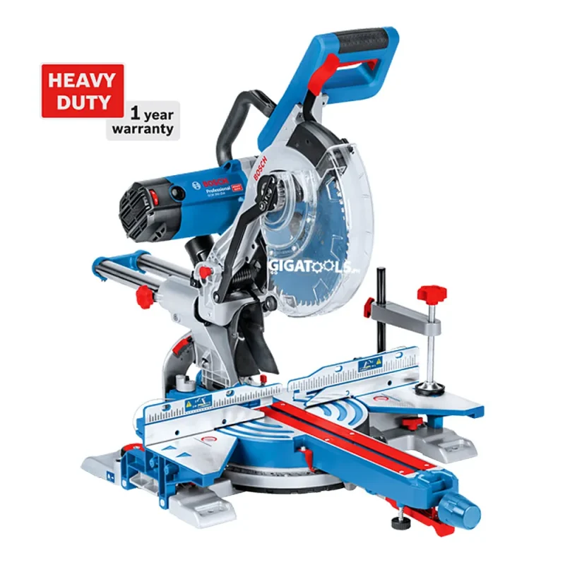 bosch gcm 350 254 1 800w heavy duty sliding miter saw