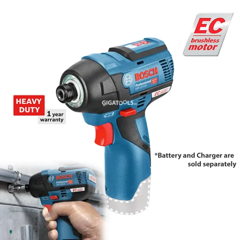 bosch gdr 12v 110 cordless impact driver bare tool