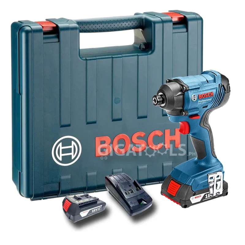 bosch gdr 180 li professional cordless impact driver set